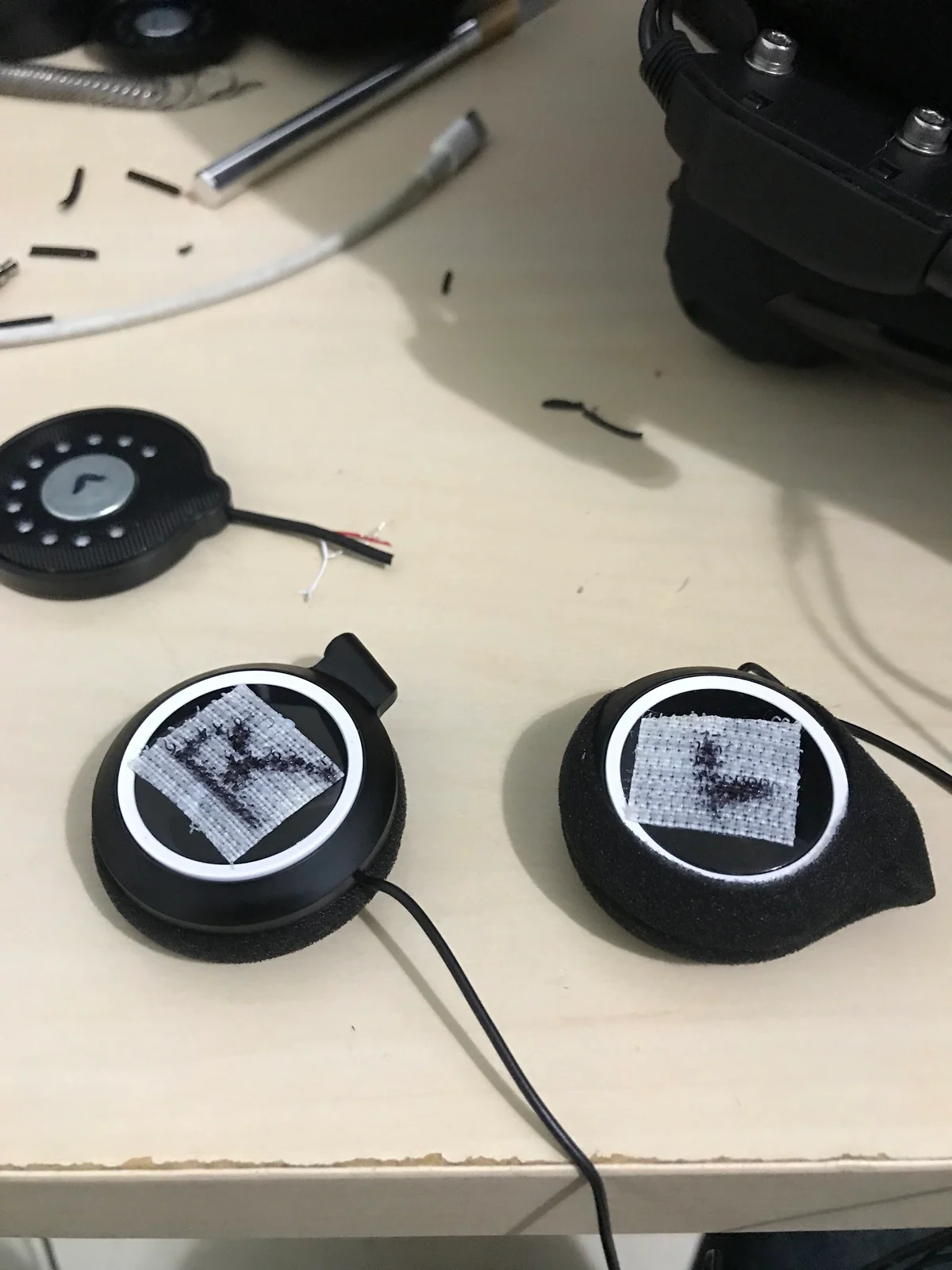 Replacing headphones on a Sena SMH10-11 Bluetooth Communicator